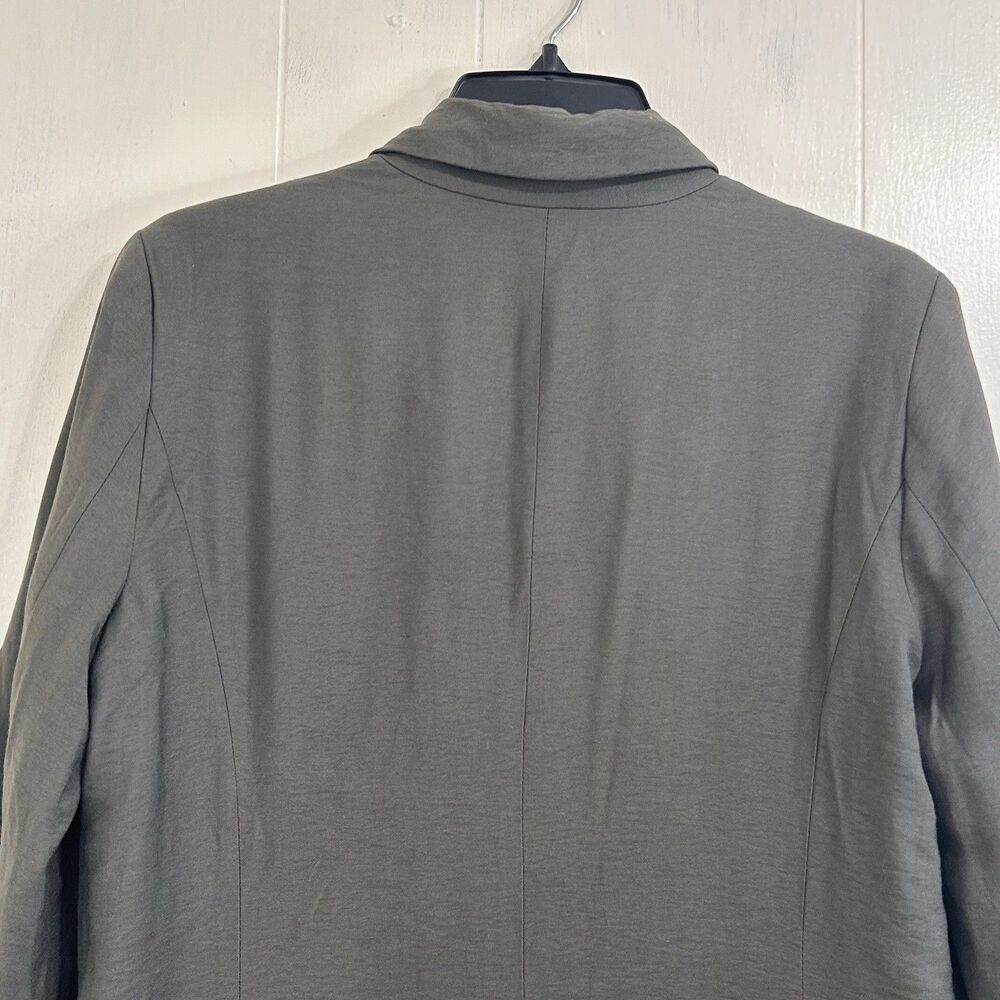 Lauren Conrad Blazer Size S Olive Green Open Blazer Long Sleeve Size Small - Picture 5 of 13
